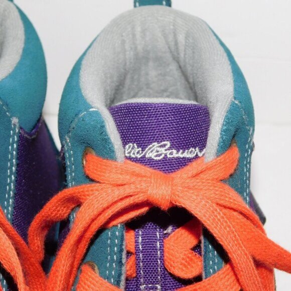 Eddie Bauer Unisex STORM SNEAKER shoe Boot Mens 10.5 / Womens 12 Blue Purple - Picture 6 of 9